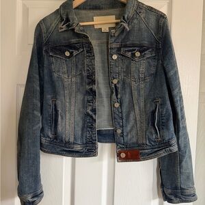 Pilcro and the Letterpress Blue Denim Jacket